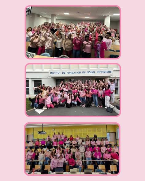 Les étudiants mobilisés pour Octobre Rose